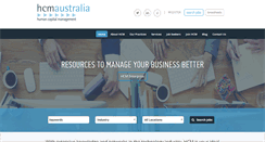 Desktop Screenshot of hcmaustralia.com.au